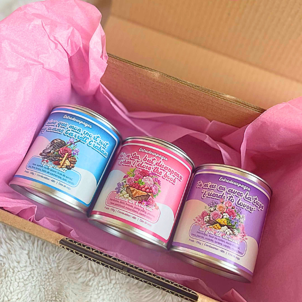 COFFRET "LA TRILOGIE DU COEUR"