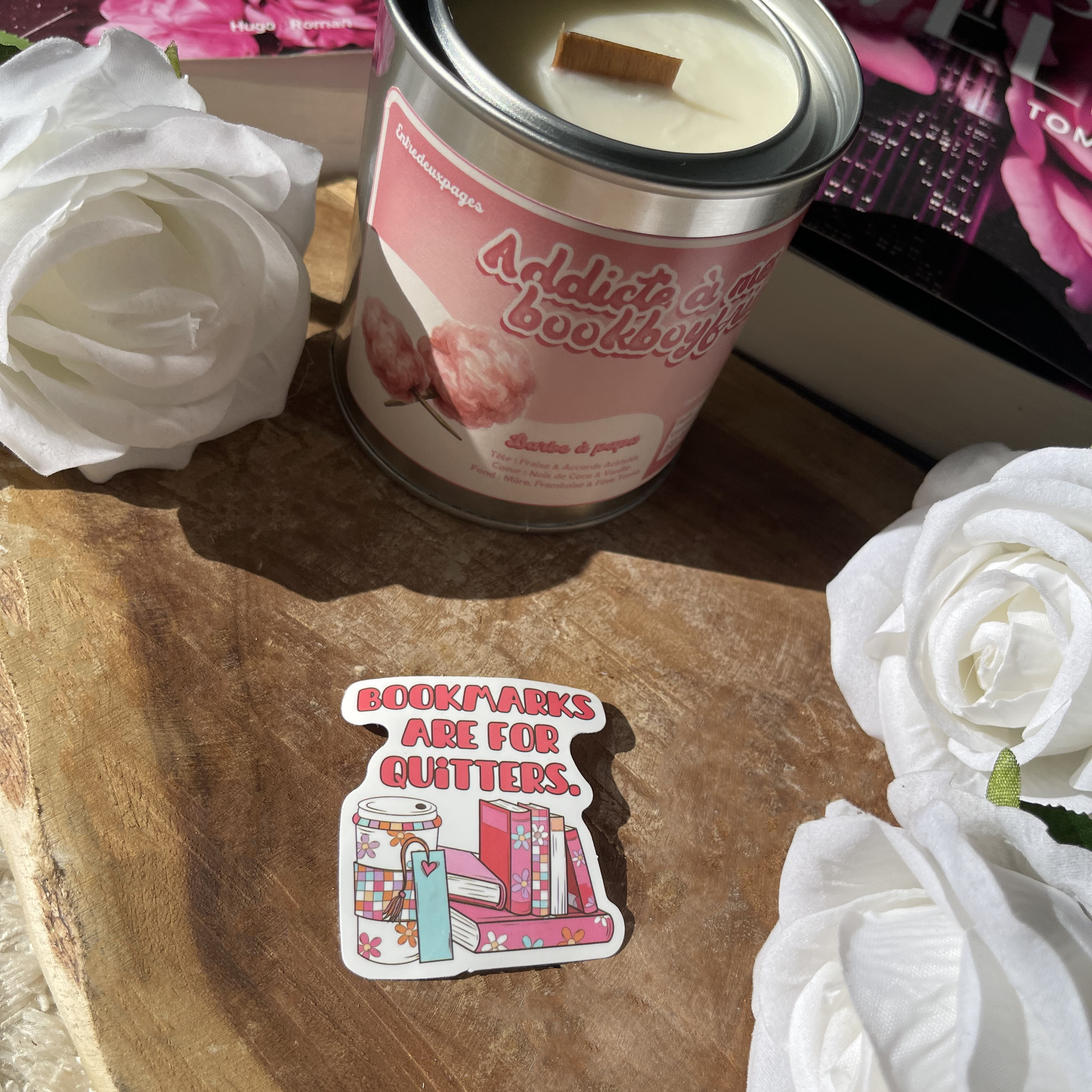 Bookmarks are for quitters - Sticker individuel