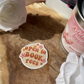 Open to book recs - Sticker individuel