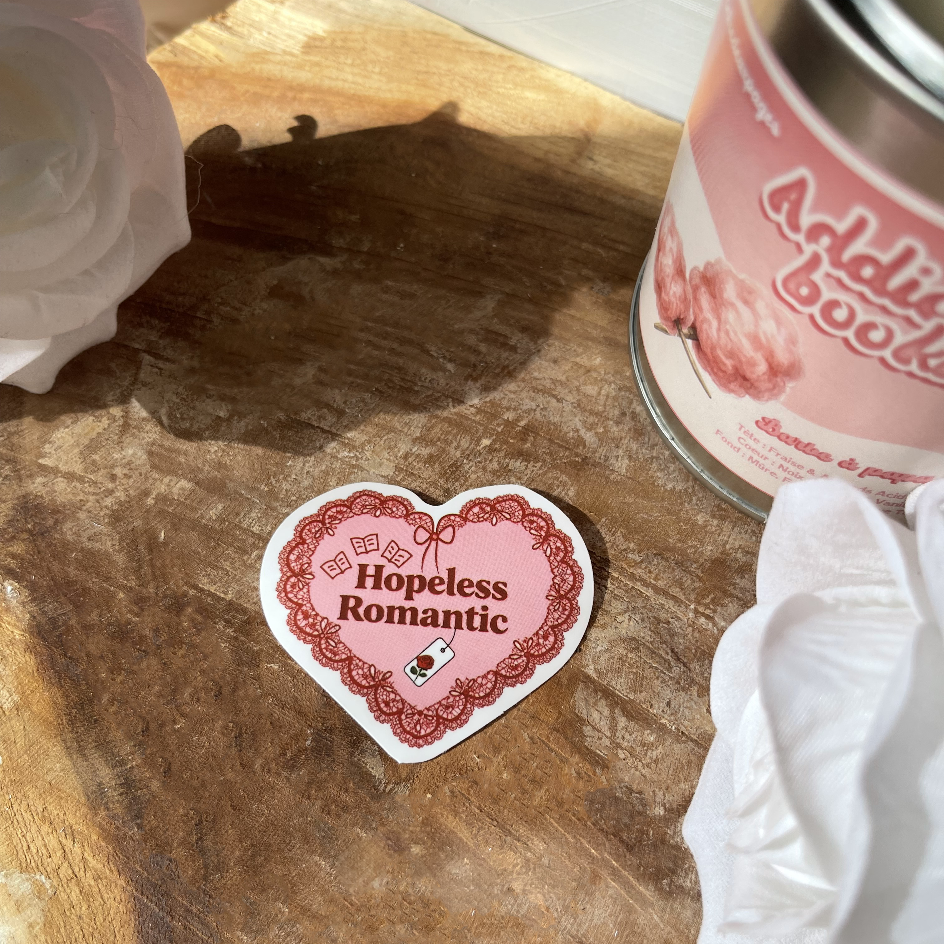 Hopeless romantic - Sticker individuel