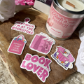 Mentally i'm at the bookstore - Pack de 5 Stickers