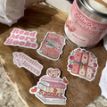 Bookish passport - Pack de 5 Stickers