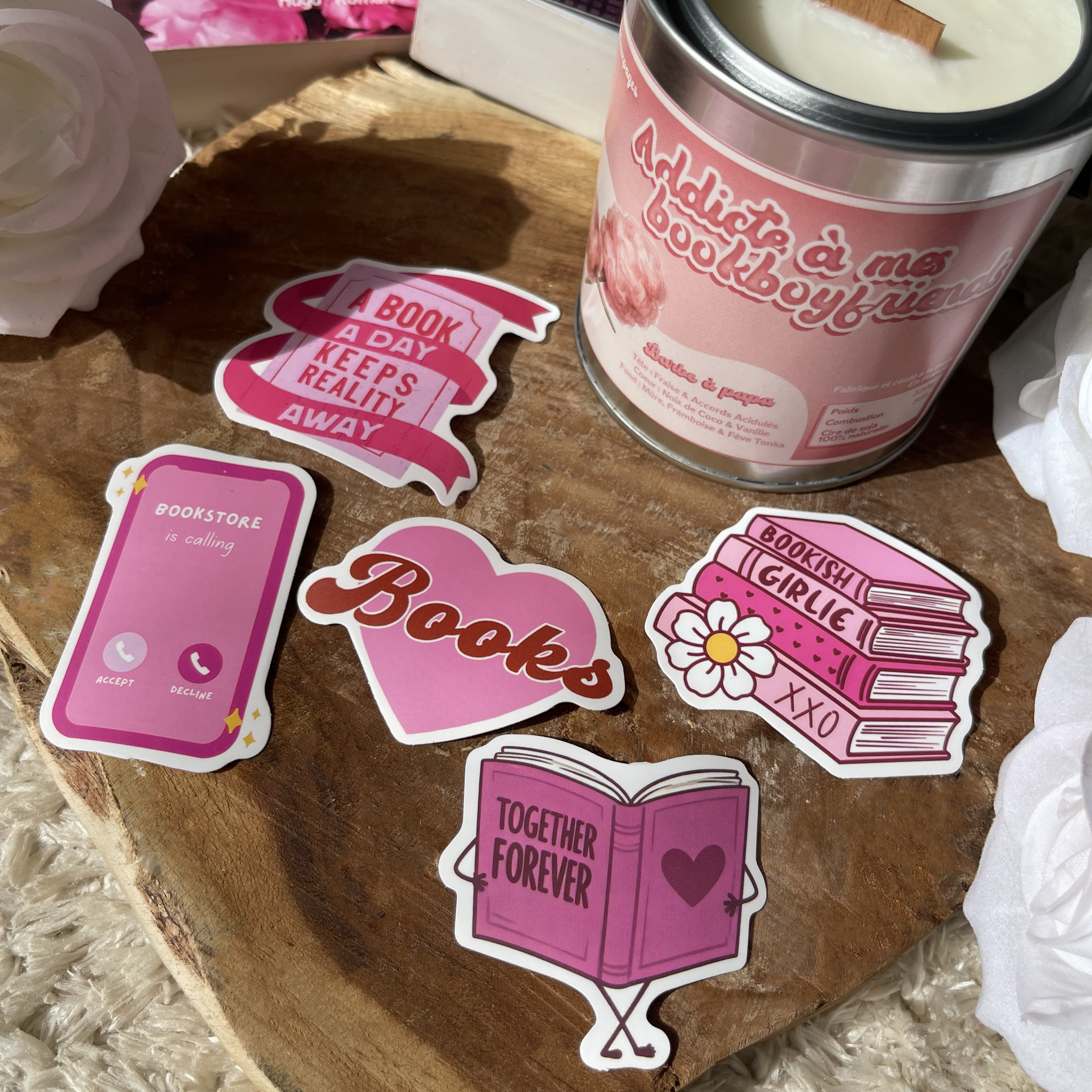 Bookstore calling - Pack de 5 Stickers