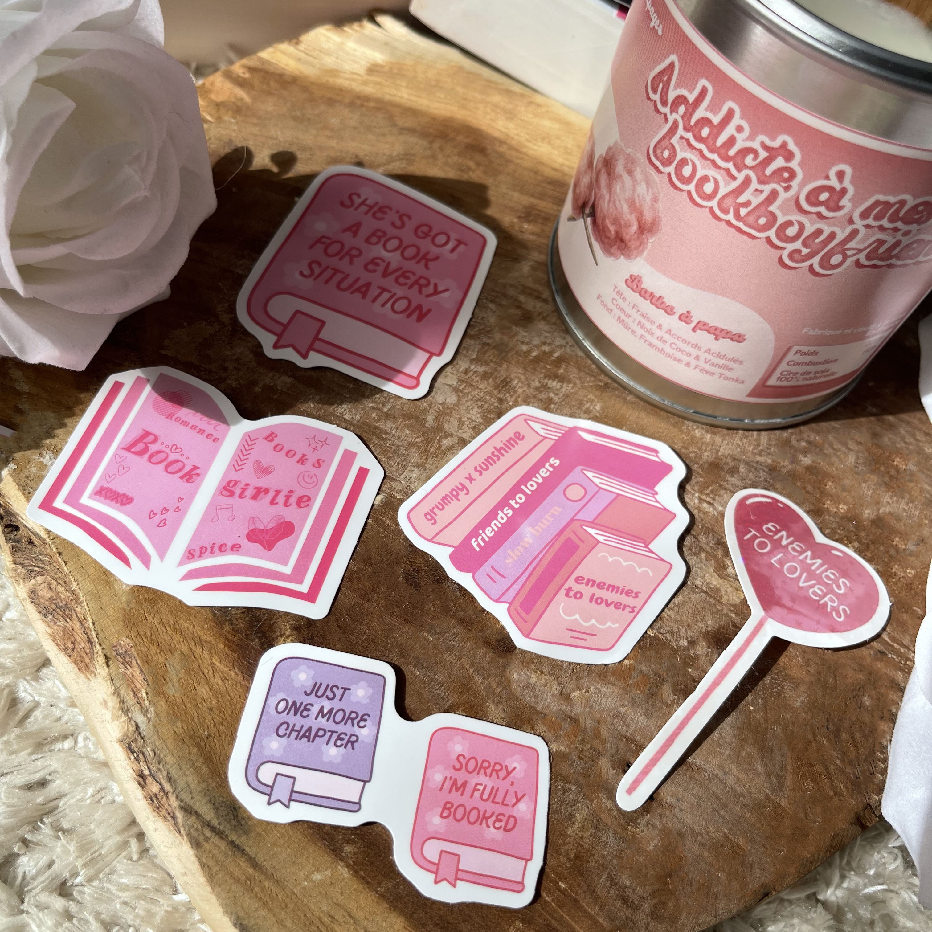 Fully booked - Pack de 5 stickers