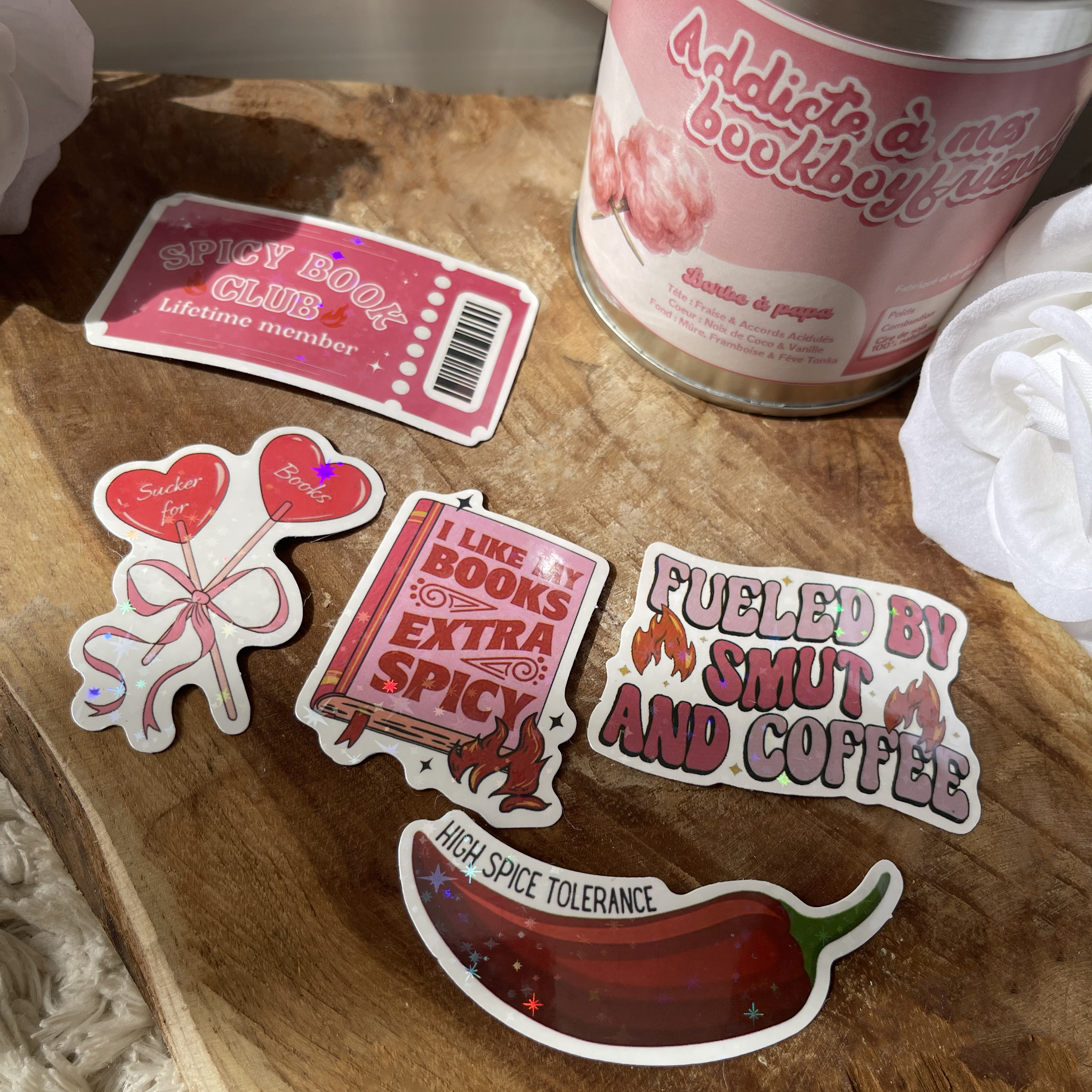 Extra spicy - Pack de 5 Stickers