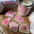 Read more, worry less - Pack de 5 Stickers