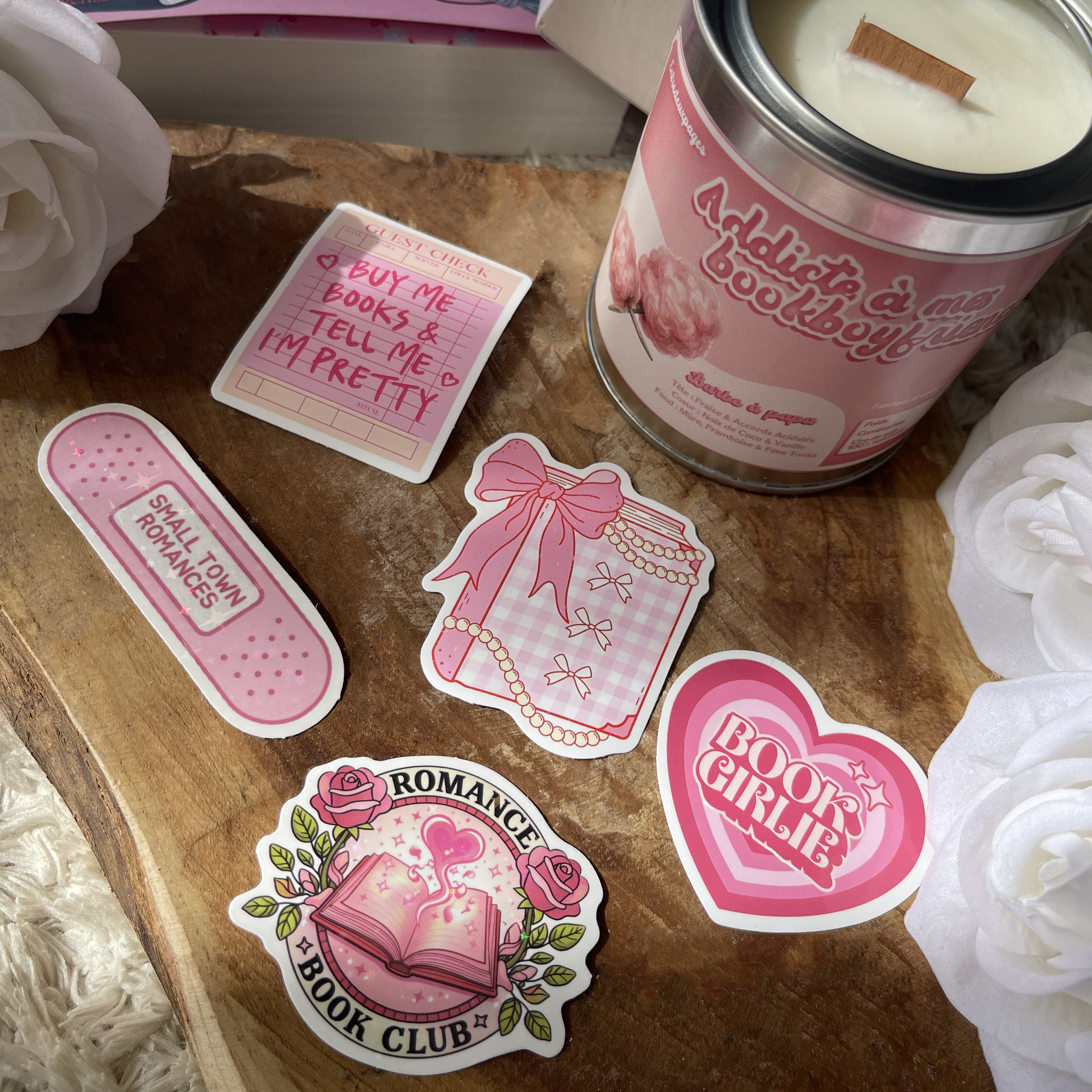 Small town romance - Pack de 5 Stickers