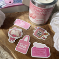 Book club babe - Pack de 5 Stickers