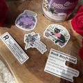 I'm your poison - Pack de 5 Stickers