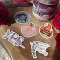 Spank me - Pack de 5 Stickers