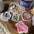 Cour du chaos - Pack de 5 Stickers